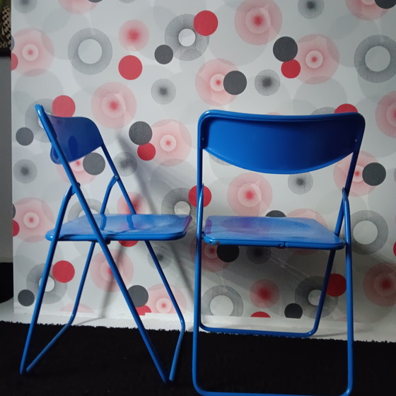 Image 1 of Chaises pliantes vintage Niels Gammelgaard For Ikea