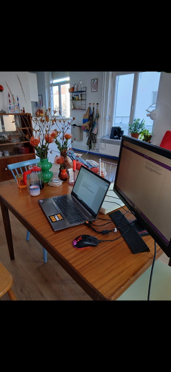 Image 1 of Vintage dining table Danish design style