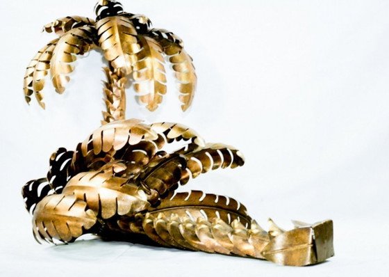 Image 1 of Coppia di lampade da parete a forma di palma