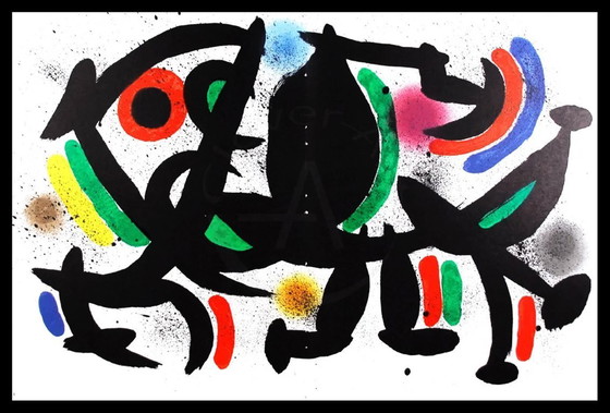 Image 1 of Miró, Joan - Litografia Original VIII - Mourlot 864 - Kleurenlitho