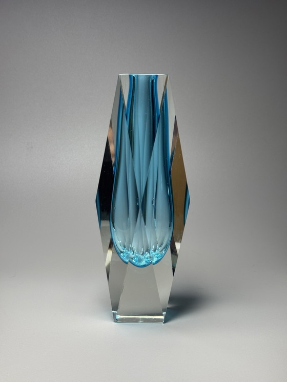 Image 1 of Vase by Flavio Poli for Seguso - Murano, Italy, 1960s