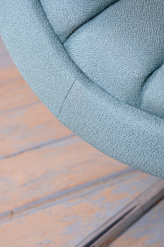 Een paar gerestaureerde Bauhaus-fauteuils van R. Slezak, model K32, chroom, Tsjechië, jaren 1930. – Textile (photo 11 of 34)