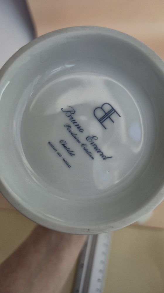 Image 1 of 
Bruno Evrard porcelain coffee pot - Chalet model - fine gilding