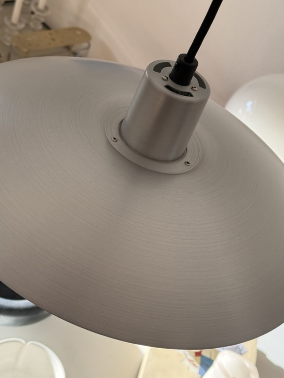 Image 1 of Zeldzame Vintage Limited Louis Poulsen PH 4/3 ontwerp van Poul Henningsen in ruw aluminium