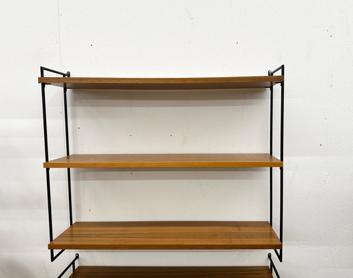 Vintage Wall Rack | Omnia | Wall Shelf | Teak | 3 Shelves