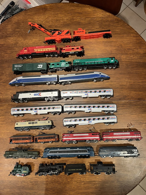 Model trains, trails and many more
