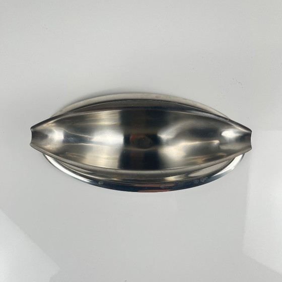 Image 1 of Letang Remy roestvrijstalen sauskom, 20e eeuw