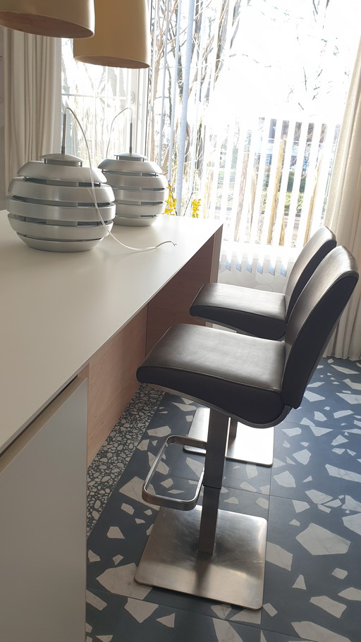 2 Verstelbare Barkrukken Roomscape Hoover