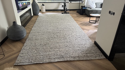 Perletta Pebbles 332 vloerkleed 200x450 cm wol