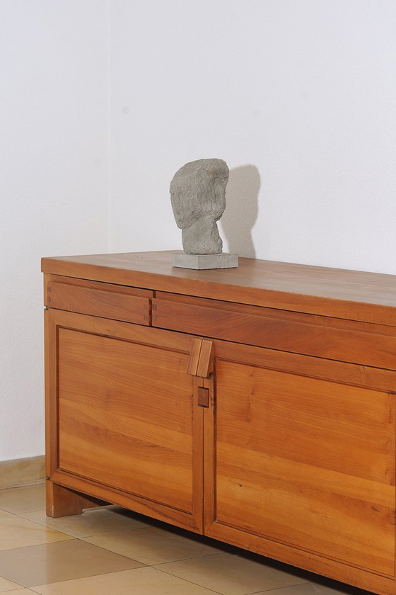 Image 1 of Pierre Chapo R08 Buffet buffet, bois d'orme, France 1960