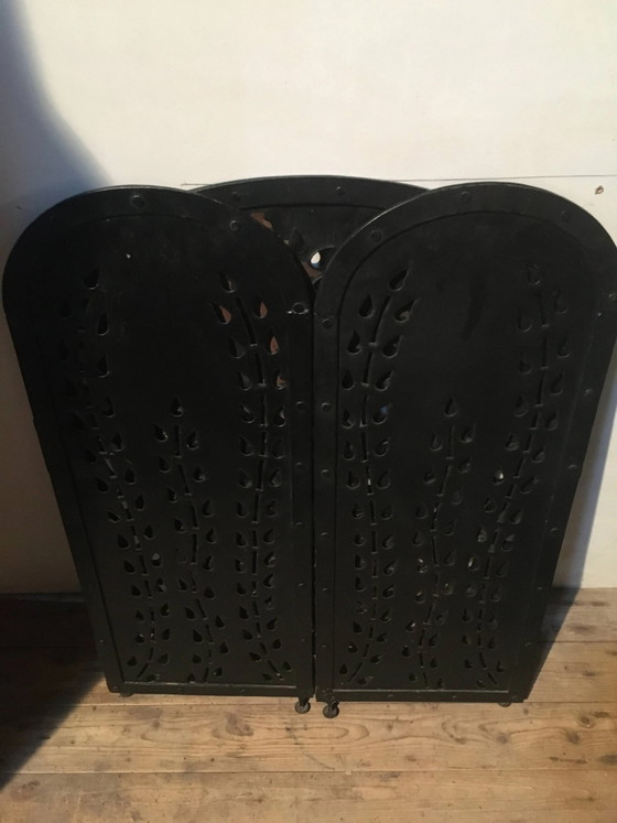 Parascintille in metallo battuto e tagliato – Oggetti decorativi, Iron, Vintage (photo 10 of 17)