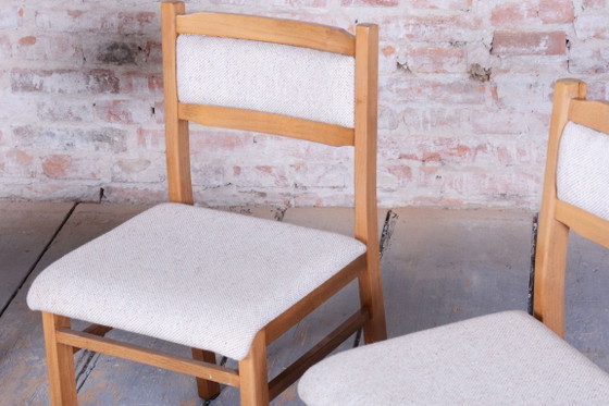 Set van vier originele eetkamerstoelen uit het midden van de 20e eeuw, beukenhout, Tsjechië, jaren 60. (photo 26 of 26)