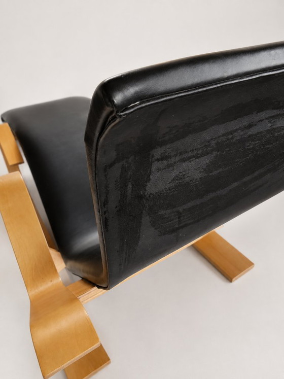 Chaise Longue Long Chair de Marcel Breuer – Edición Autorizada en Piel de 2002 – Isokon, Sillas auxiliares (photo 4 of 9)