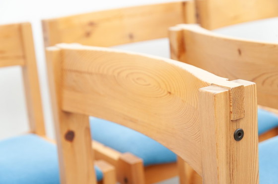 Image 1 of 6x dänische Esszimmerstühle aus Kiefer 