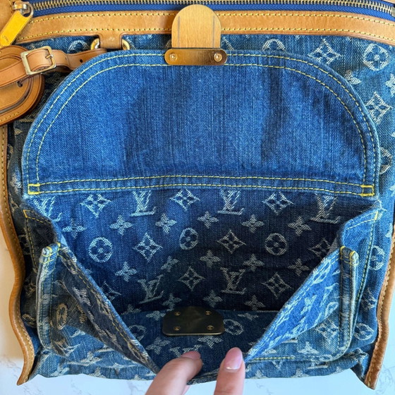 Louis Vuitton denim Sac Plat – Bolsos tote, Vintage (photo 14 of 27)