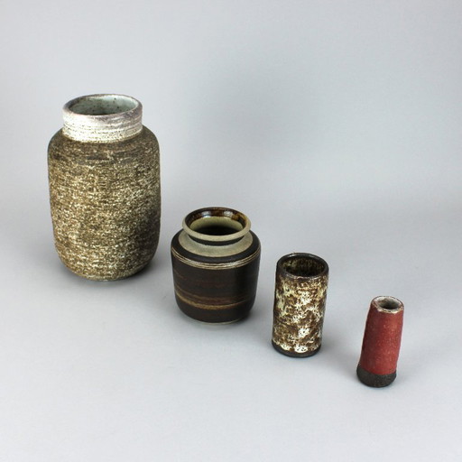 Set of four Zaalberg Holland vases