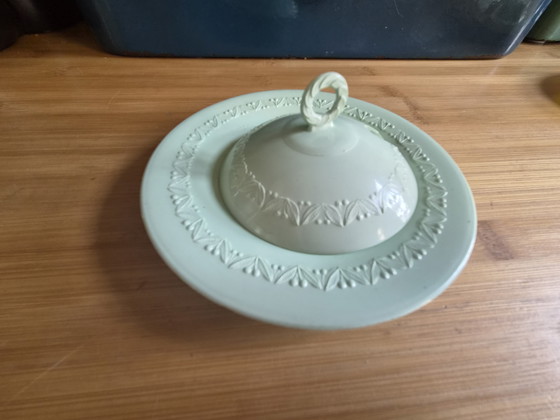 Image 1 of Set antiker deutscher Käse- und Buttertöpfe – DRGM – 1930er/1940er Jahre