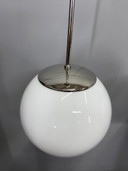 Paire de pendentifs vintage en verre