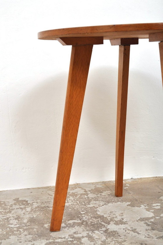 Image 1 of Tavolino vintage in faggio e acero, anni '50