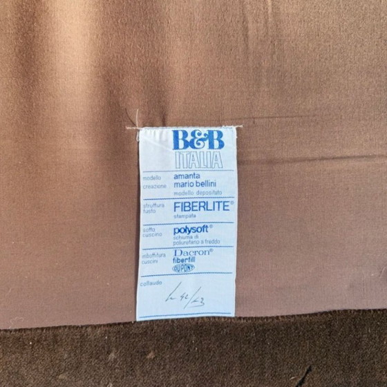 Image 1 of Poltrone Amanta di Mario Bellini per B&B Italia (set di 2)