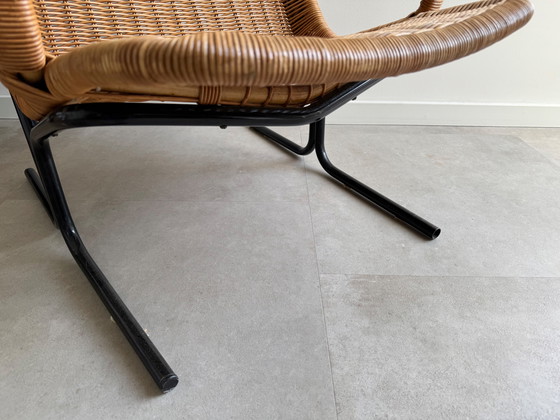Image 1 of 1x Poltrona in rattan Dirk Van Sliedregt