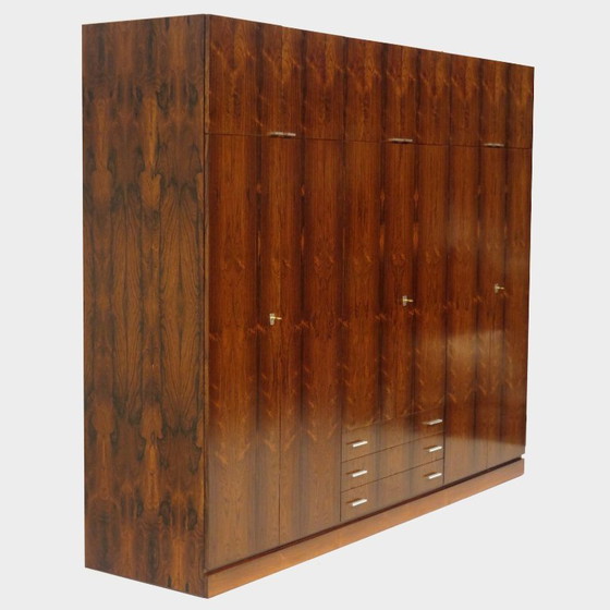 Image 1 of Grande armoire vintage XL en palissandre, années 1960