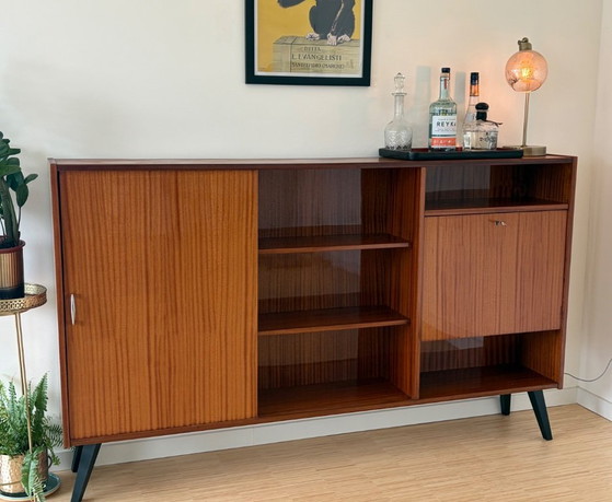 Image 1 of Barkast in mid-century modern stijl uit de jaren 60 - Nederlands
