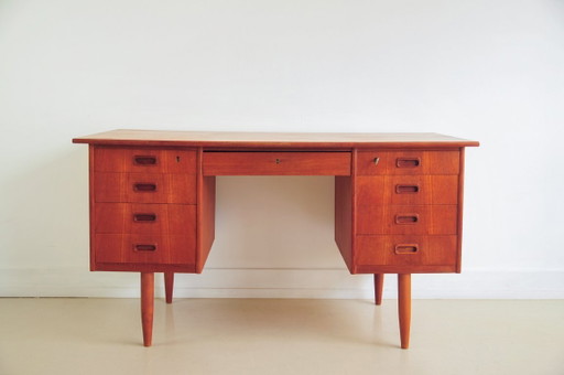 scrivania vintage danese in teak