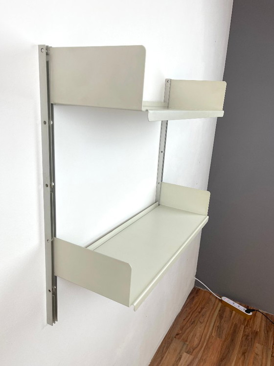 Étagère Dieter Rams Vitsœ 606, 2 étagères métalliques 65 cm, blanches – Vitsoe, Étagères murales, Metal (photo 5 of 12)