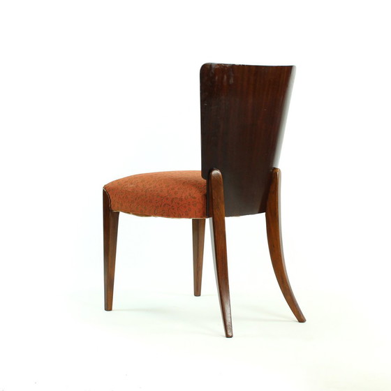 Image 1 of Set of 4 Dining Chairs H 214 by Jindrich Halabala, Set of Four, Czechoslovakia, 1930s