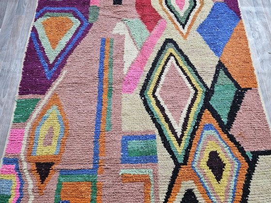 Tapis traditionnel fait main 250cm x 150cm Marocain – Wool (photo 7 of 11)