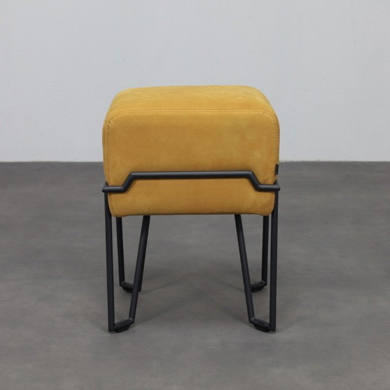 Image 1 of Low Stool Bokk in leather by Ka-Lai Chan for Puik