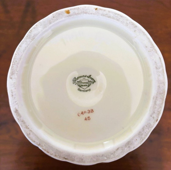 Image 1 of Thomas Ivory Bavaria Germany – Jar / Ginger Jar with Lid – ca. 1929–1949 – Decorated Porcelain