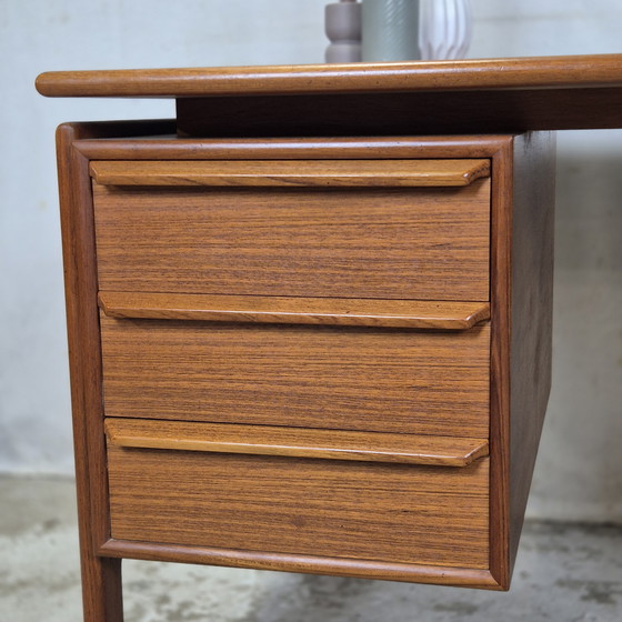 Image 1 of G.V. Møbler vintage 1960s Danish teak desk Scandinavian