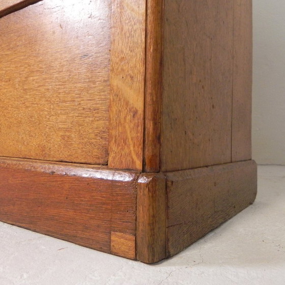 Image 1 of Ladekast Met 5 Laden en 1 Klep, Chiffoniere, Eind 19e Eeuw