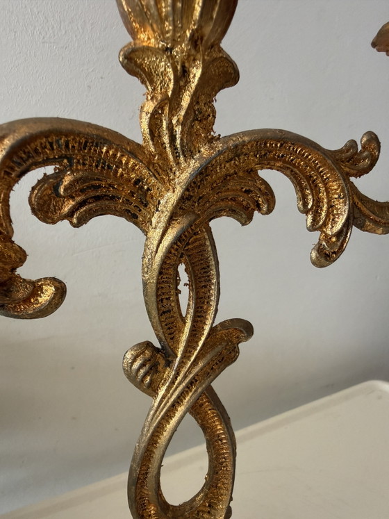 Image 1 of Candelabro barroco antiguo