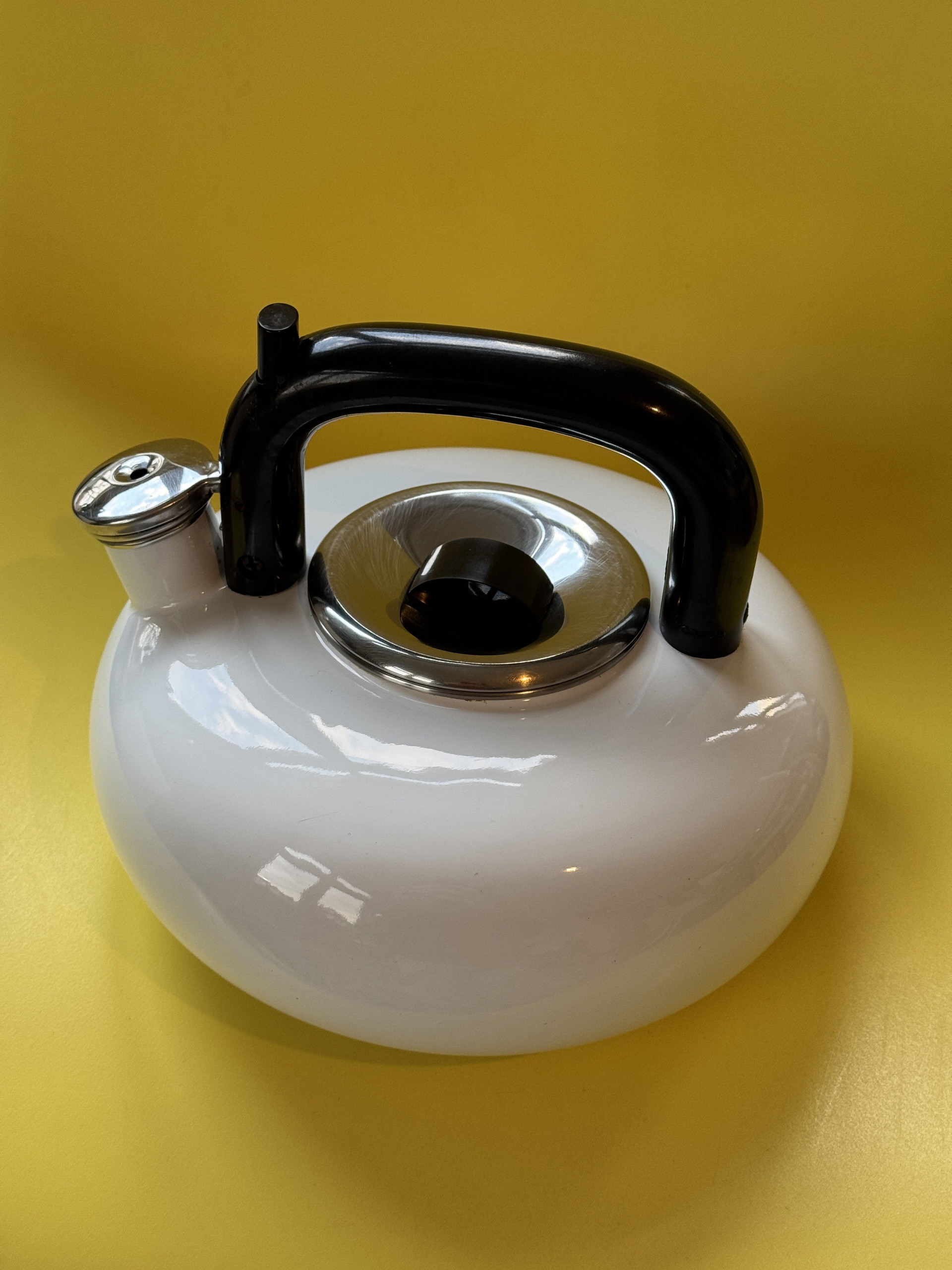 Vintage Copco Whistling Kettle Design Sam Lebowitz 80s | Whoppah