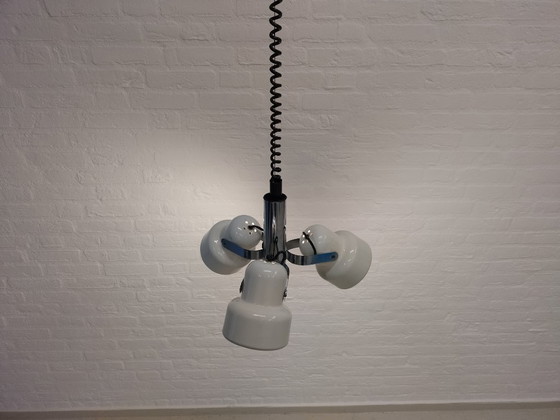 Lampada a sospensione a 3 faretti – Vintage – Lampade a sospensione, Metal (photo 8 of 8)