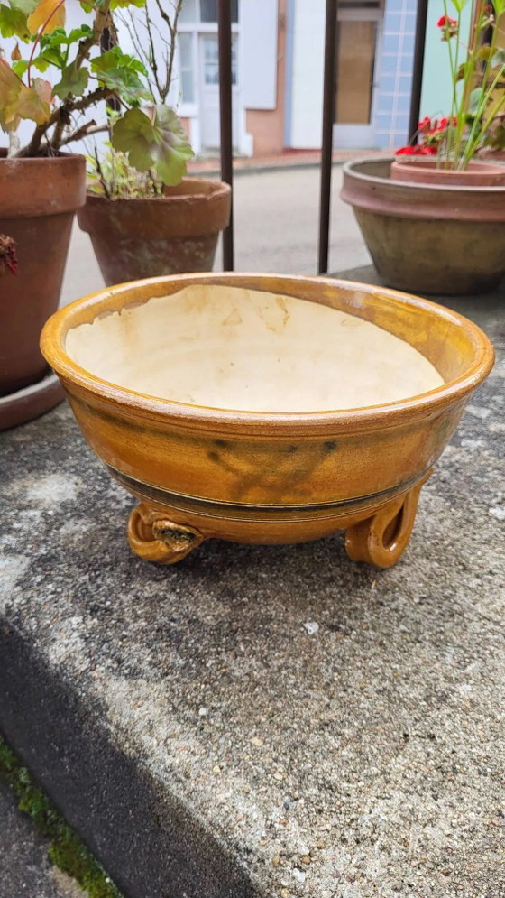 Steingut Pflanzkübel/Cache-Pot – Porcelain, Vintage (photo 3 of 5)