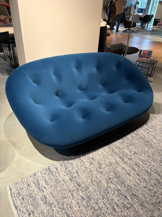 Ligne Roset Ploum Medium Canapé, Sofà, Tessile, Blu (foto 2 di 5)