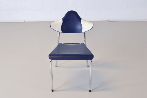 2x sedia Drabert Parlando blu