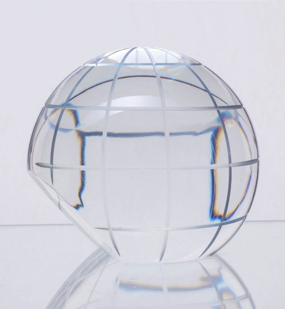 Image 1 of Sfera decorativa in vetro vintage, anni '70