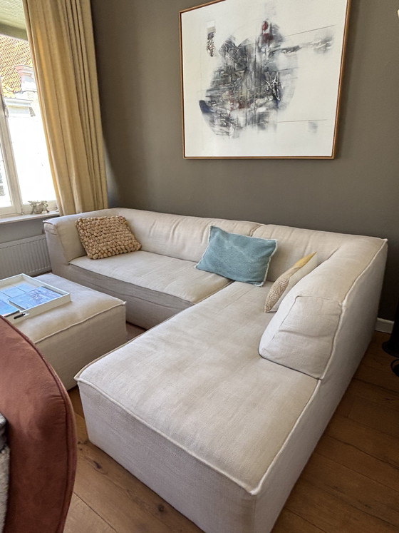 Image 1 of Gelderland 6950 Corner Sofa Chaise Longue 276x155 cm