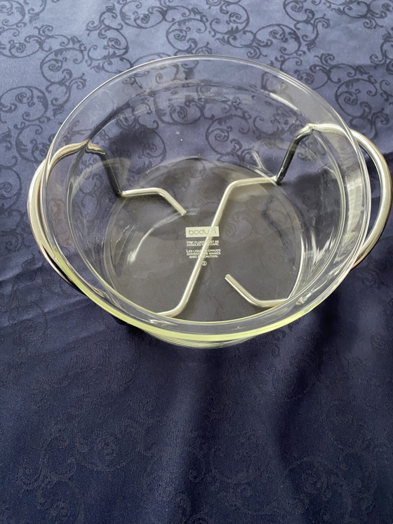 3 Bodum Vintage Hot Pot Ciotole Con Supporto – Stoviglie, Glass, Metal (photo 10 of 11)