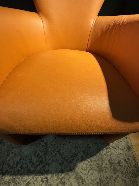 Image 1 of Poltroncina Amphora Leolux Design Moderno Leer