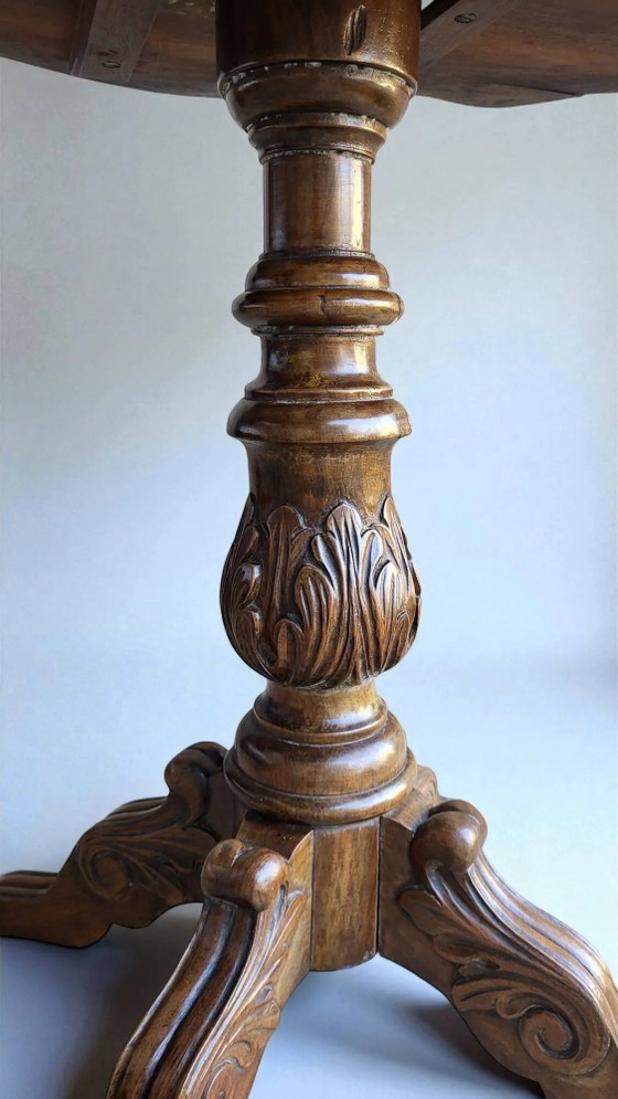 Table violon à quatre pieds vers 1900 – Tables d'appoint (photo 4 of 14)
