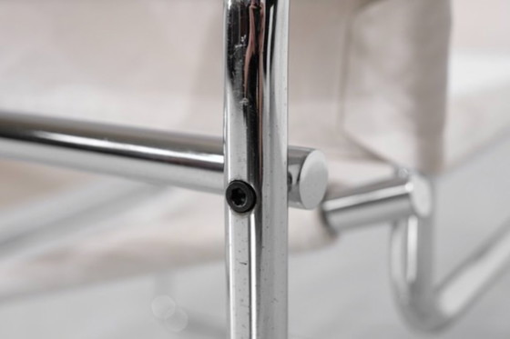 Image 1 of B3 Wassily" armchair fabric by Marcel Breuer for Bononia, Italy 1925.