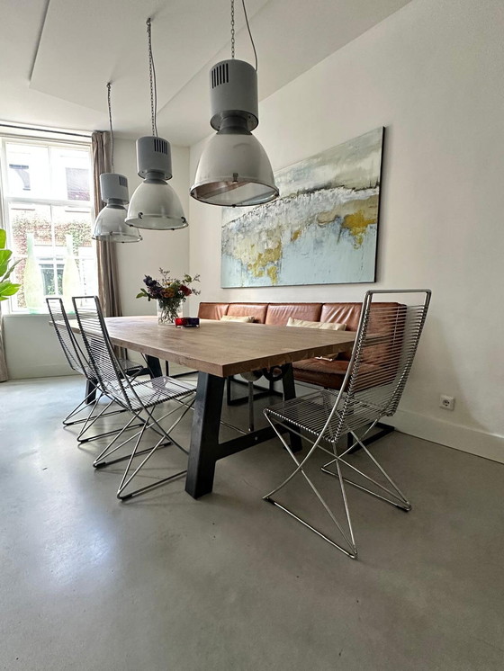 Image 1 of 6 chaises de salle à manger Kreuzswinger