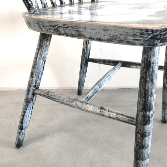 Image 1 of Vintage Brocante bar chairs (dining room, room chair)