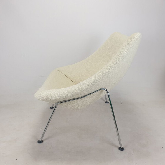 Image 1 of Paire de fauteuils vintage en métal chromé par Pierre Paulin pour Artifort, 1980